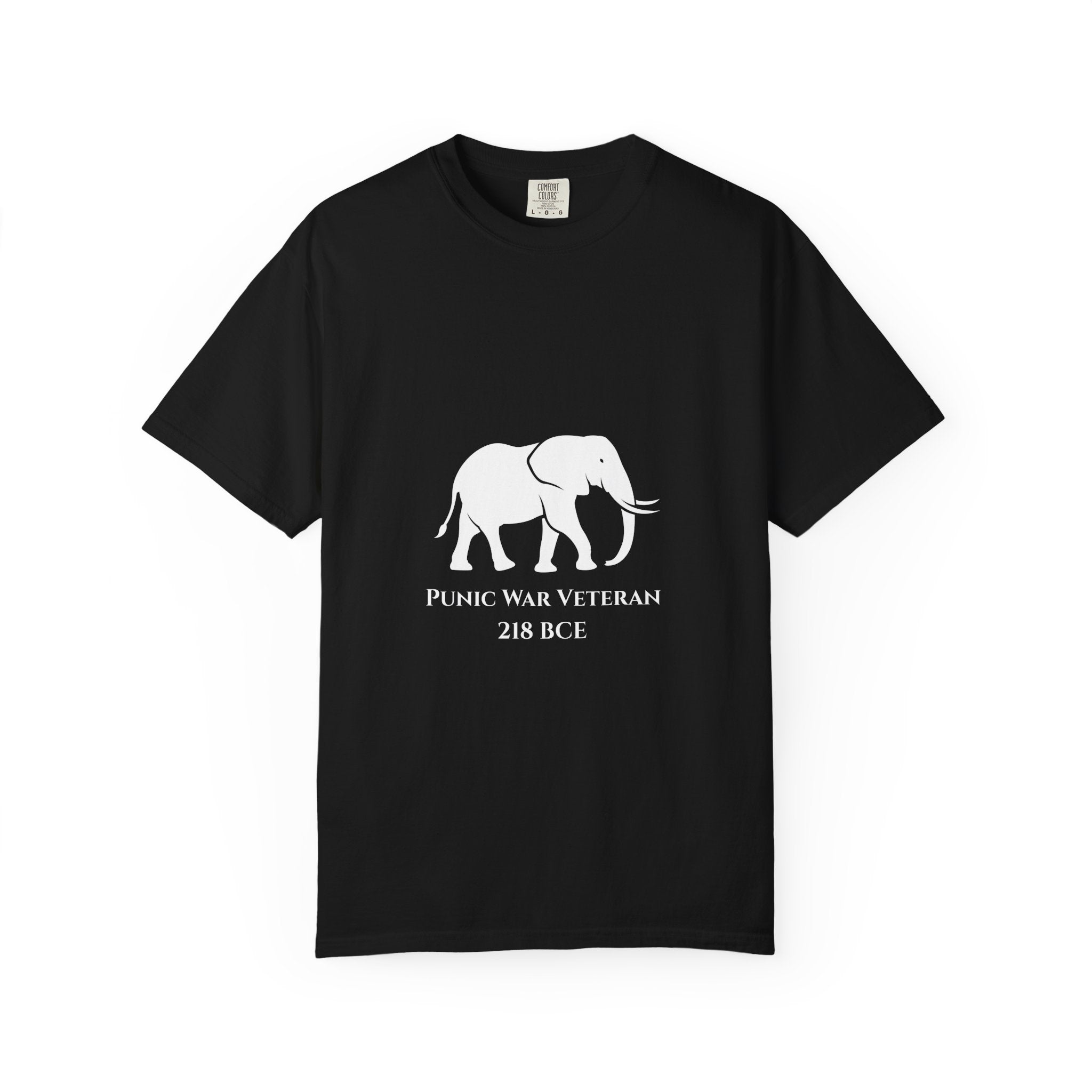 Punic Wars Elephant T-Shirt BLACK
