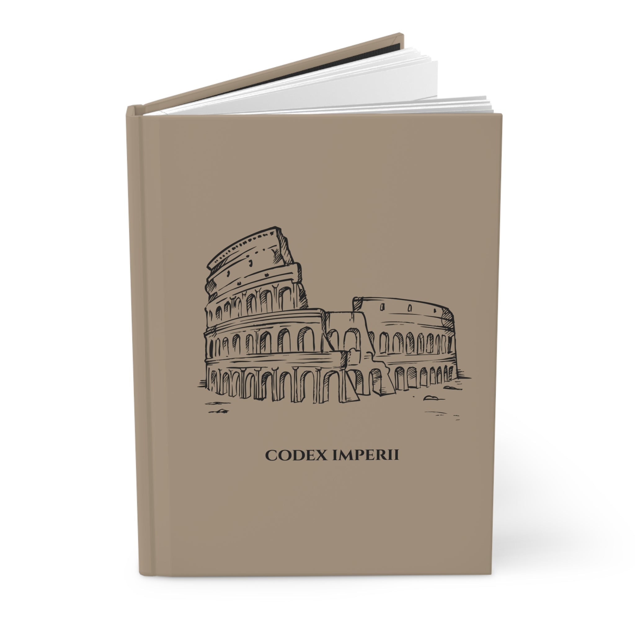 MMXXVI Colosseum Hardcover Journal — "Codex Imperii" Matte Notebook